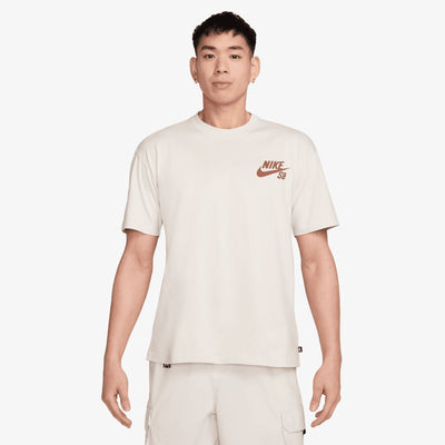 NIKE | SB LOGO SKATE T-SHIRT { LIGHT BONE
