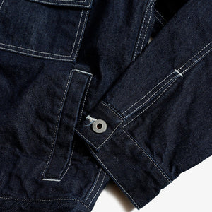 FDMTL | DENIM JACKET RINSE { INDIGO