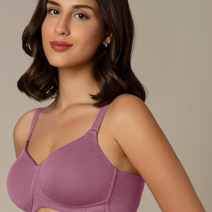 Essential Padded Wirefree Bra - Mellow Mauve
