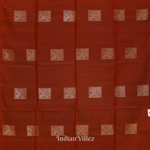 Maroon With Parrot Green Pure Kanjivaram Soft Silk Saree