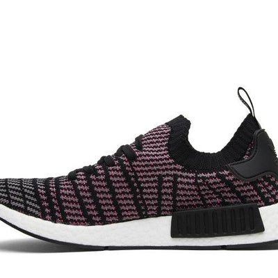 adidas NMD R1 STLT Black Grey Solar Pink