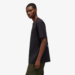 Y-3 | GRAPHIC SHORT SLEEVE TEE { BLACK