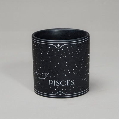 Black - Ceramic Sunsign Theme Coffee Mug Pisces (350ml)