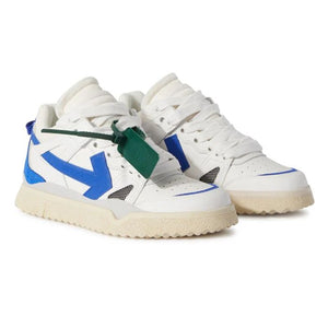 OFF-WHITE Sponge Mid Top White Blue
