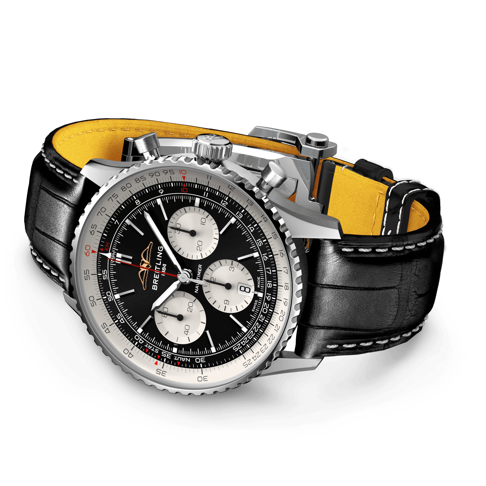 Breitling Navitimer B01 Chronograph Black Dial Men 43mm