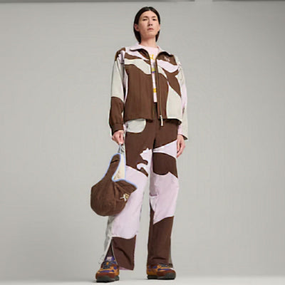 PUMA | x KIDSUPER CELLERATOR RELAXED FIT PANTS { BROWN