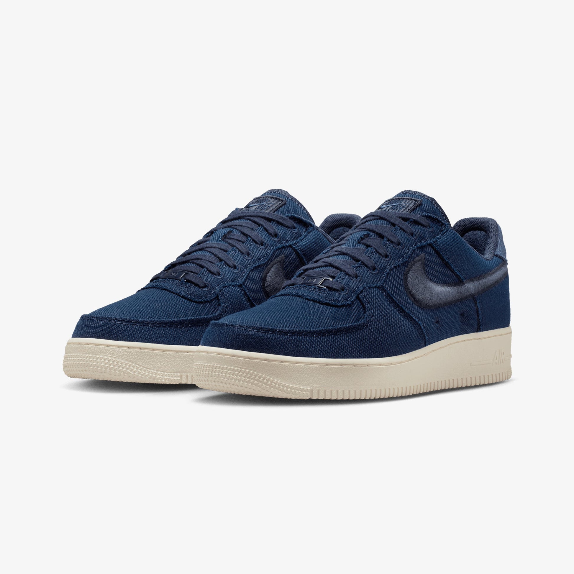 NIKE | AIR FORCE 1 LOW CANVAS { COLLEGE NAVY/THUNDER BLUE-PHANTOM