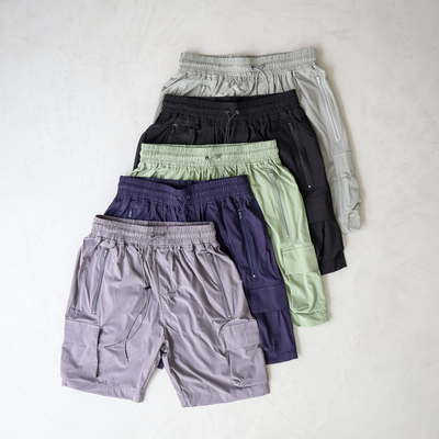 CAPO Lightweight Light Grey Cargo Shorts