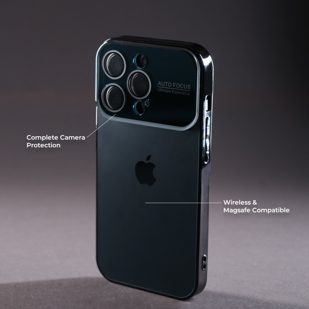 iPhone 14 Autofocus Chrome Glass Case