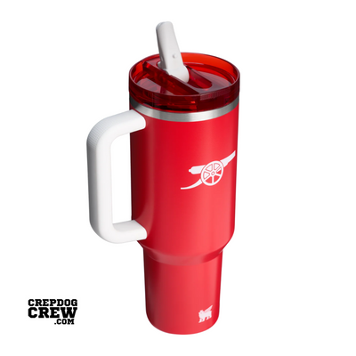 STANLEY x Arsenal TUMBLER Mug 1913 ProTour Flip Straw Arsenal DNA Red 40 oz (Limited Edition)