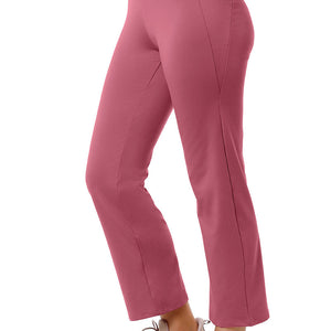 Flaunt Flared High Rise Travel Pants - Heather Rose
