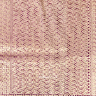 Purple Meenakari Banarasi Katan Silk Saree