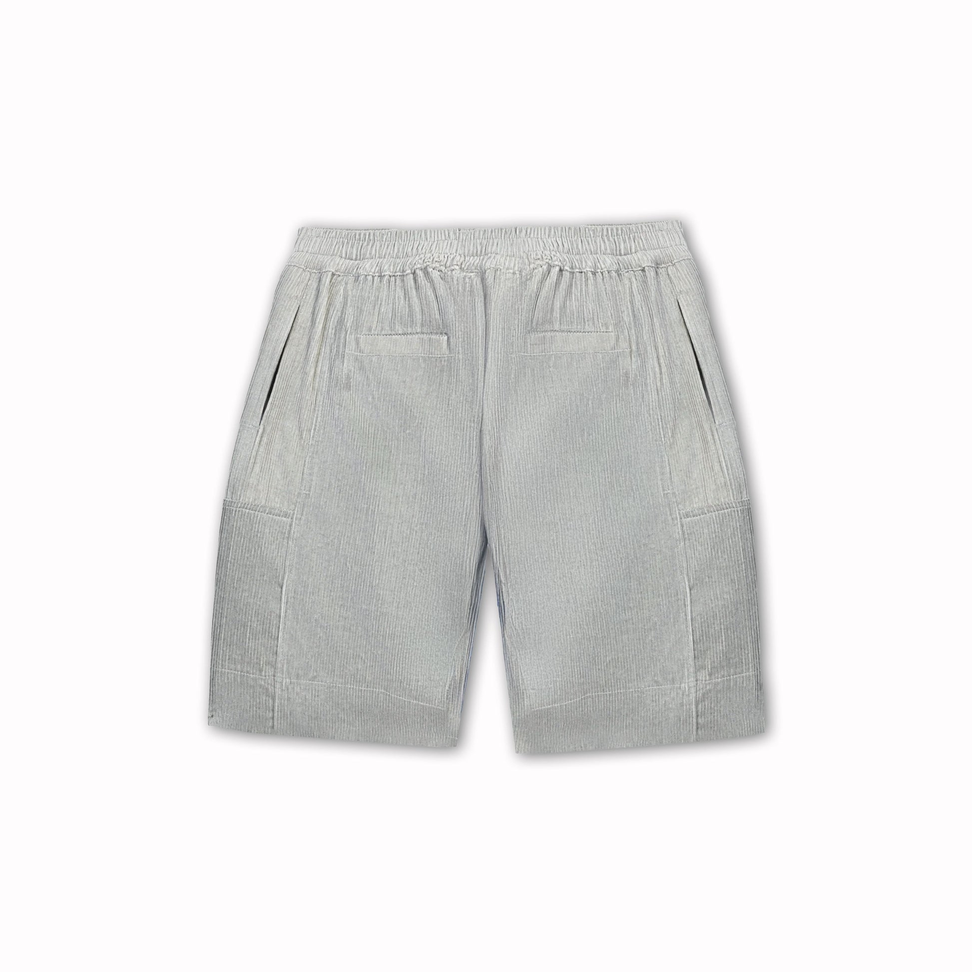 SUPERKICKS | CORDUROY SHORTS { SLATE GREY