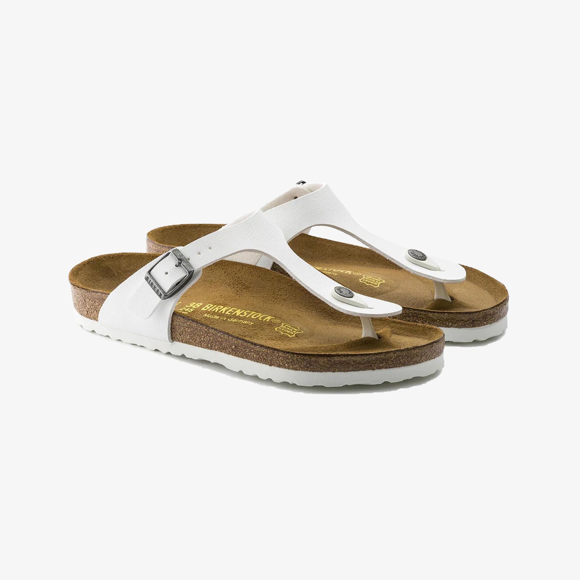 Birkenstock | GIZEH BIRKO-FLOR  { WHITE