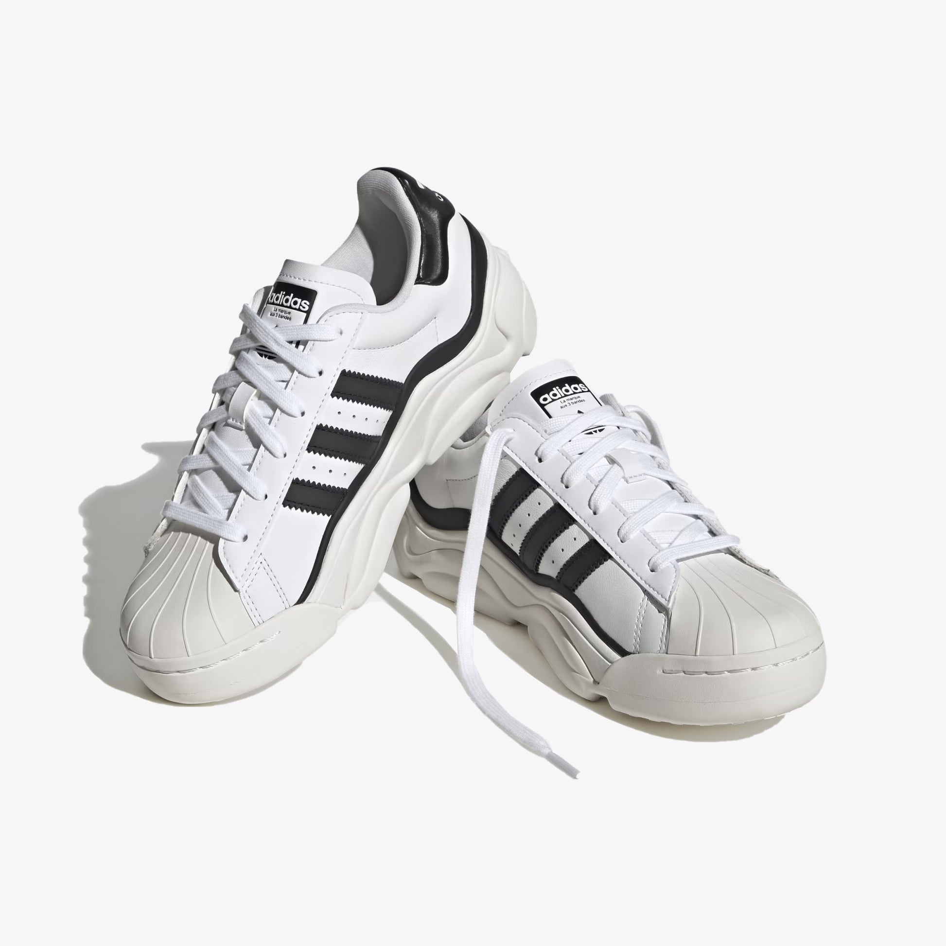 Adidas Originals | SUPERSTAR  { WHITE/BLACK