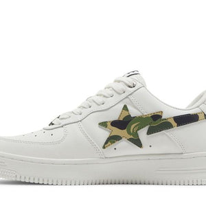 A Bathing Ape Bape Sta Low ABC Camo White Green (2022)
