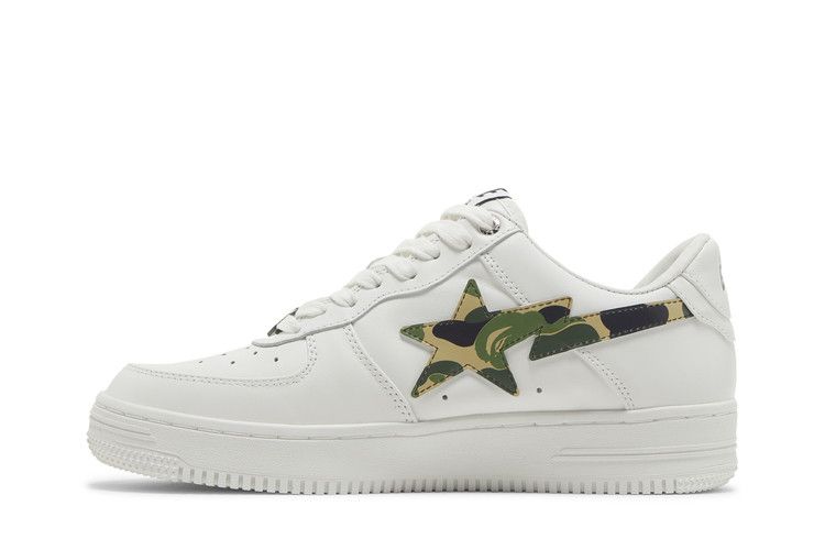 A Bathing Ape Bape Sta Low ABC Camo White Green (2022)
