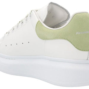 Alexander Mcqueen Oversized White Light Green (Women'S)