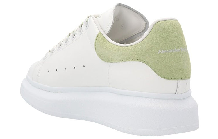 Alexander Mcqueen Oversized White Light Green (Women'S)