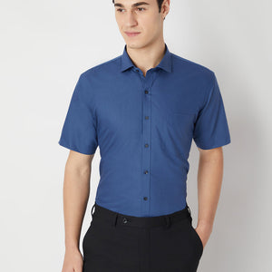 Wrinkle Free Half Sleeve Shirt