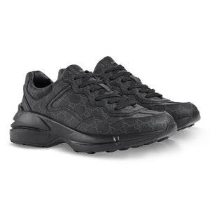 Gucci Rhyton GG Supreme Black sneakers