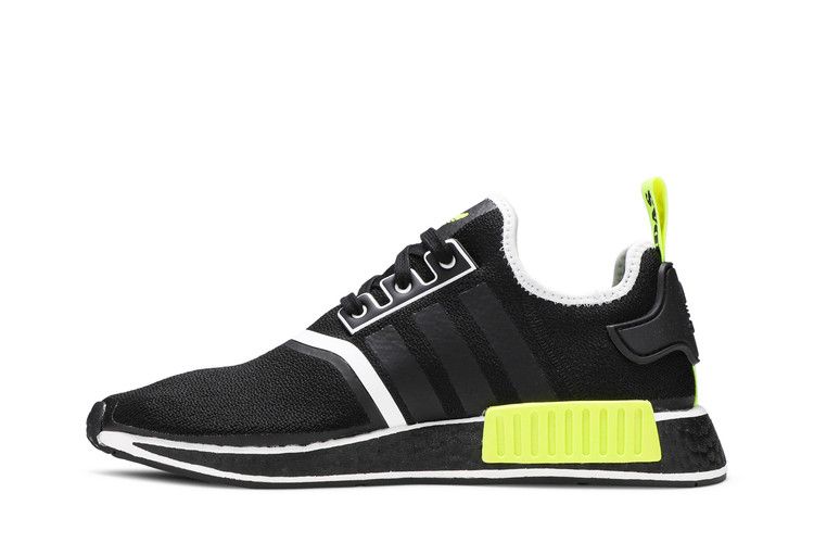 adidas NMD R1 Black Solar Yellow