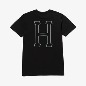 HUF | SET H T-SHIRT  { BLACK