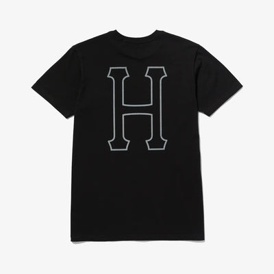 HUF | SET H T-SHIRT  { BLACK
