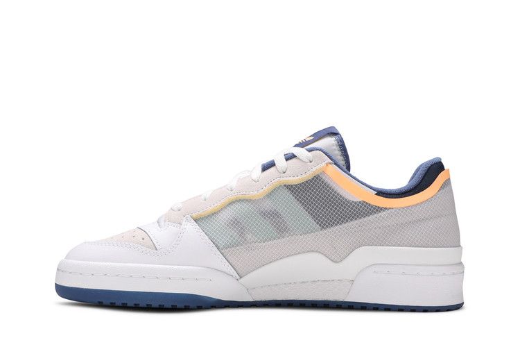 adidas Forum Low TT Cloud White Acid Orange Crew Blue