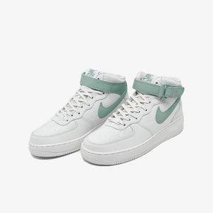 Nike | AIR FORCE 1 '07 MID { SUMMIT WHITE/MINERAL-SAIL