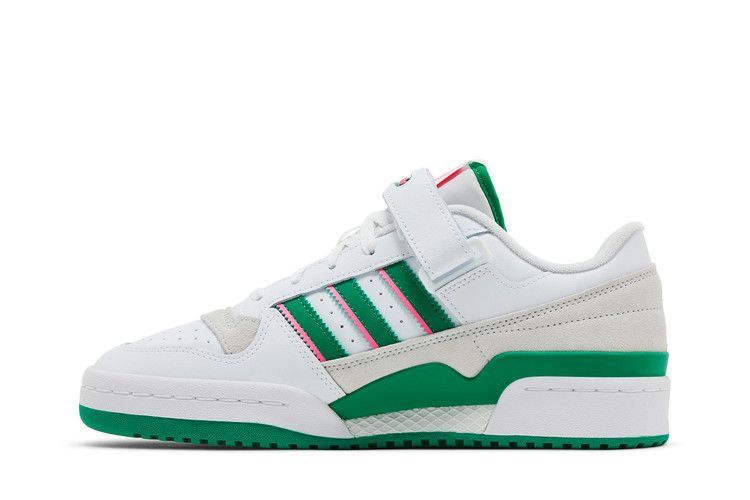adidas Forum Low White Green Lucid Pink (Women's)