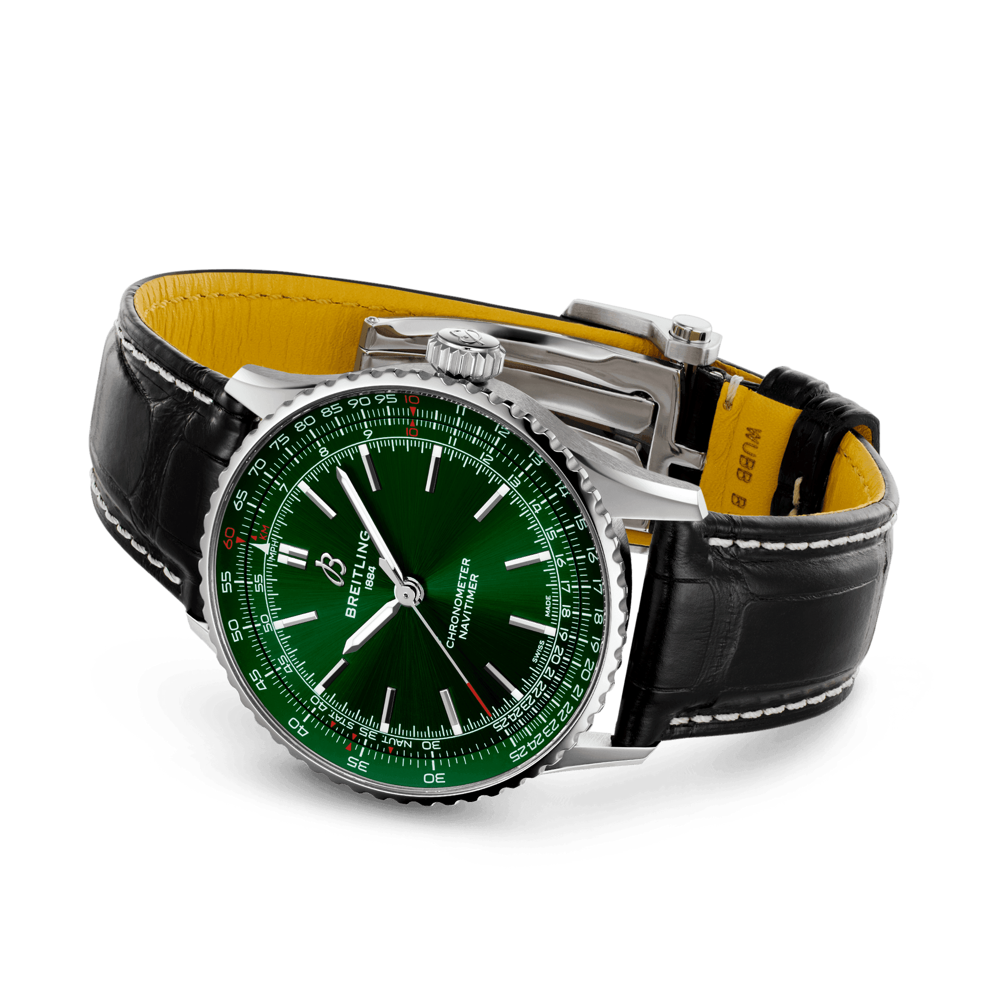 Breitling Navitimer Automatic Green Dial Men 41mm