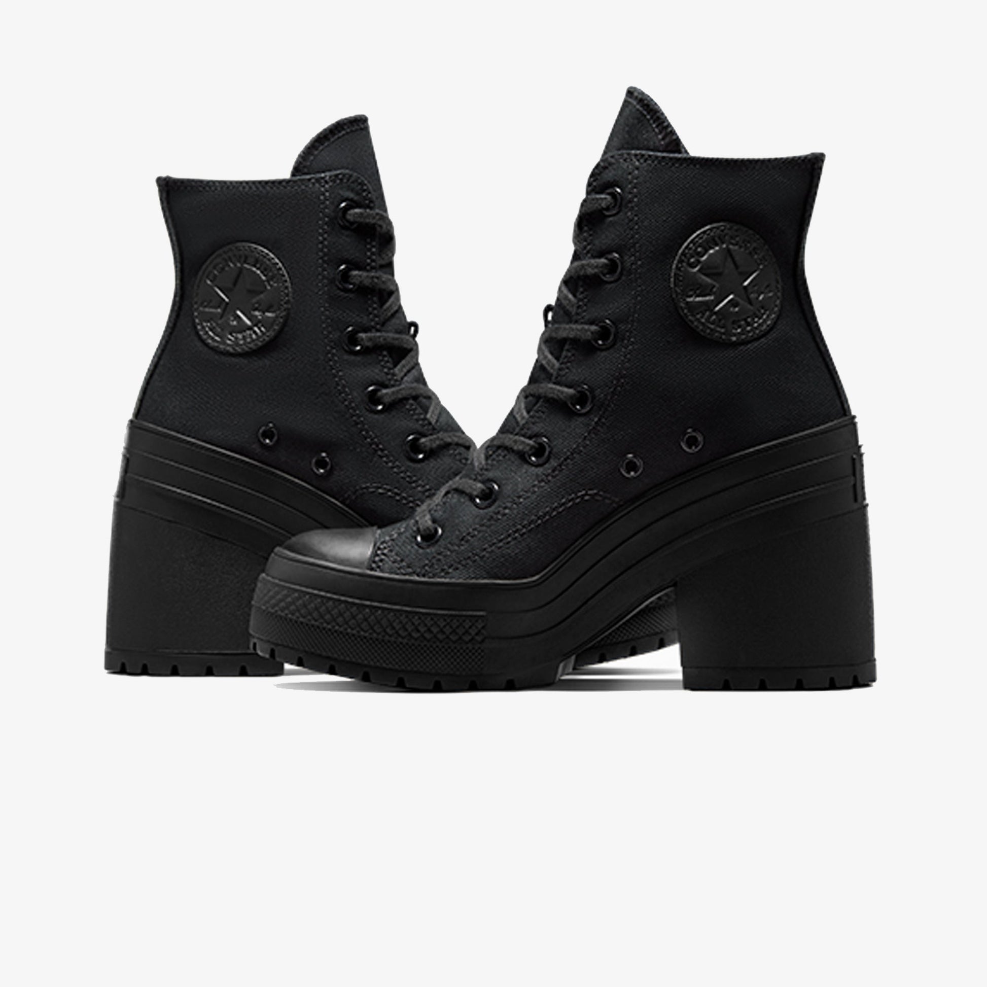 Converse | CHUCK 70 DE LUXE HEEL { BLACK/BLACK