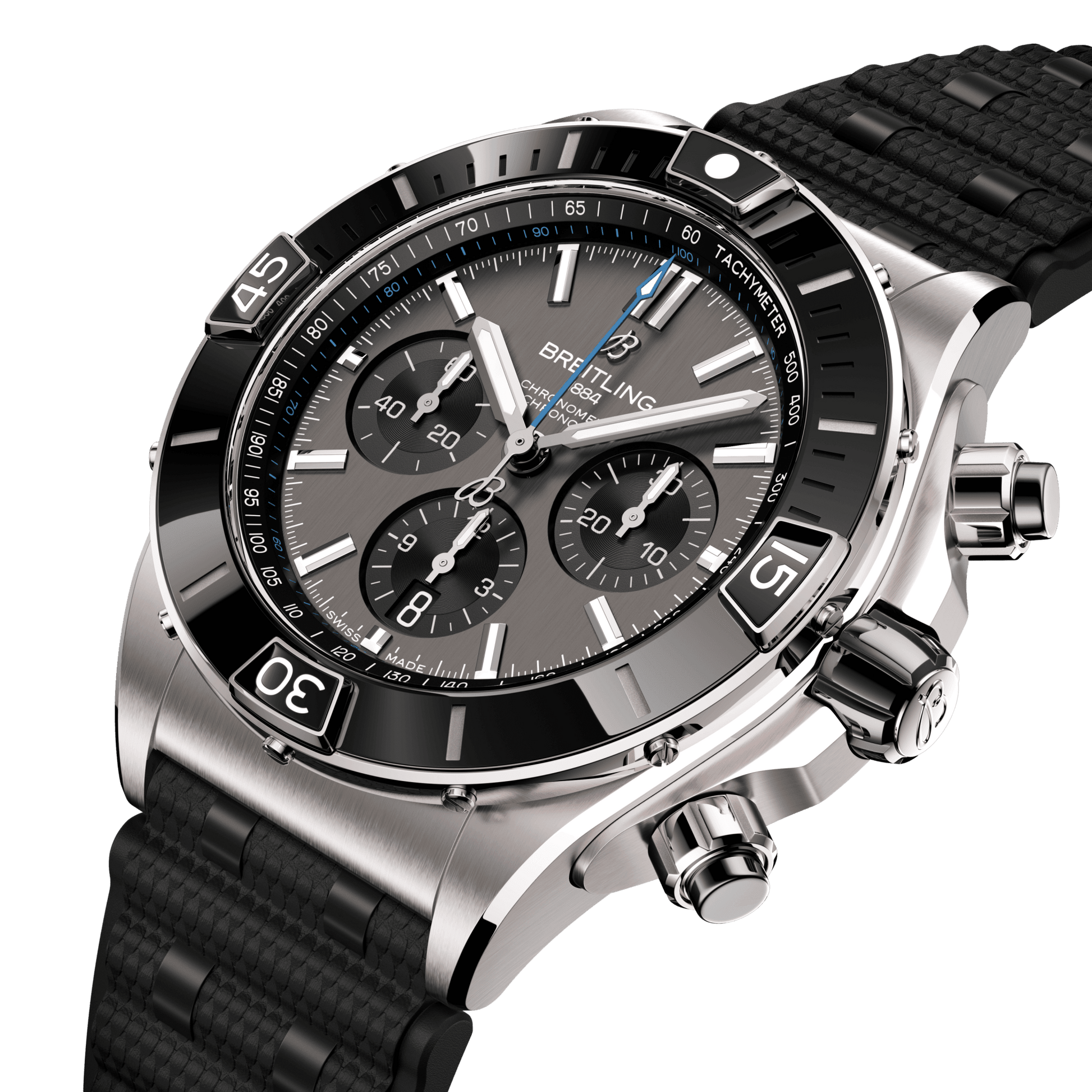Breitling Super Chronomat B01 Anthracite Dial Men 44mm