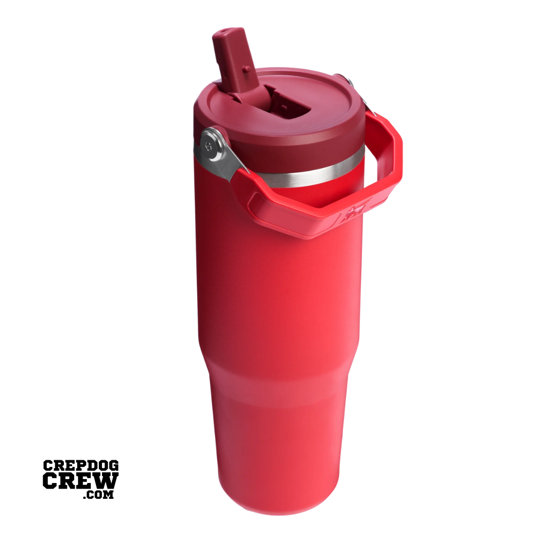 STANLEY Tumbler Mug IceFlow Flip Straw Chili Red 30 Oz