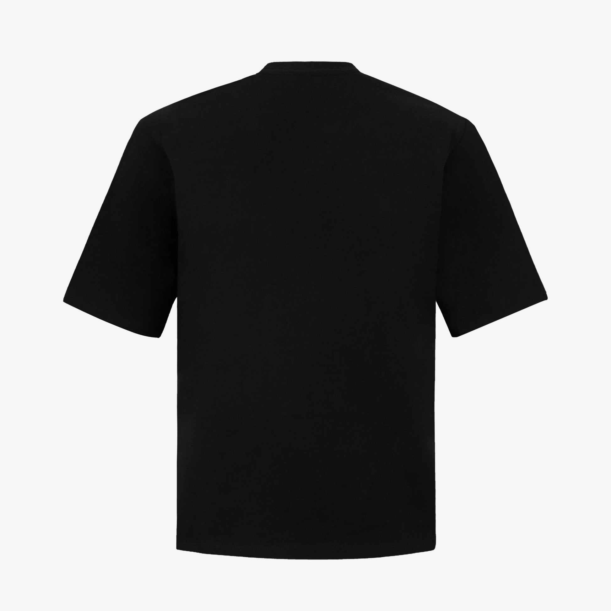 ALMOST GODS | HAND EMBROIDERED KARDANA LOGO TEE { BLACK