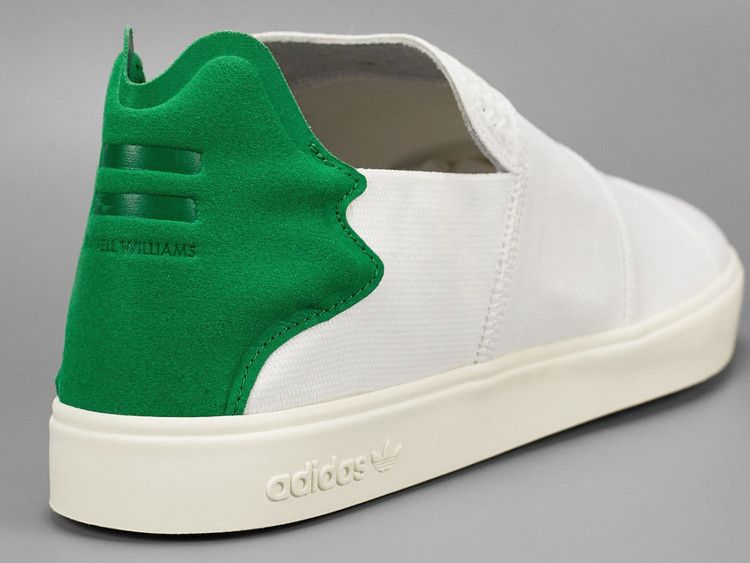 adidas Elastic Slip On Pharrell White