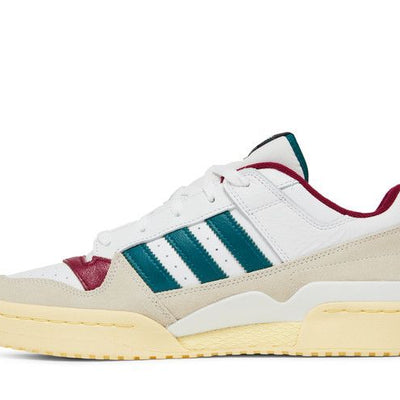 adidas Forum Low White Teal Burgundy