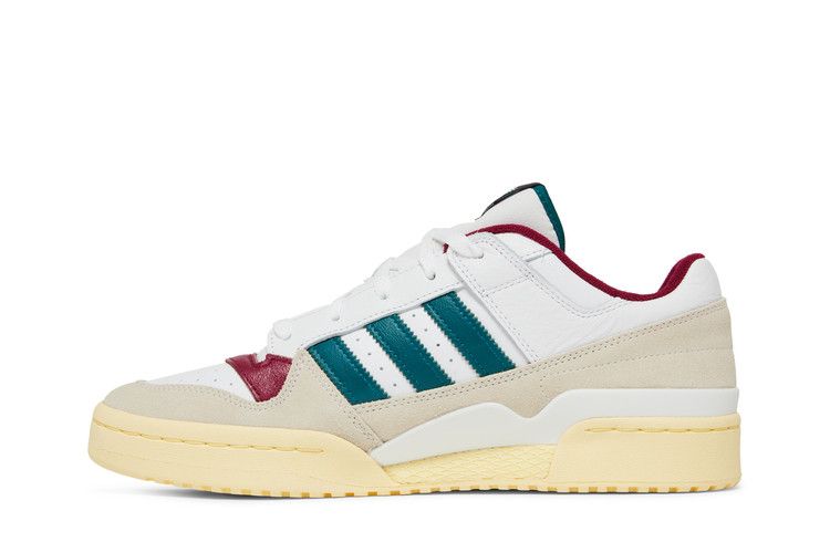 adidas Forum Low White Teal Burgundy