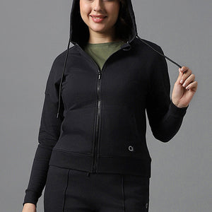 Essential Fleece Hoodie - Black