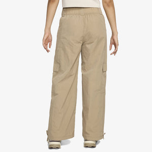 NIKE | SPORTSWEAR HIGH- WASTED WOVEN CARGO PANTS { KHAKI/BLACK