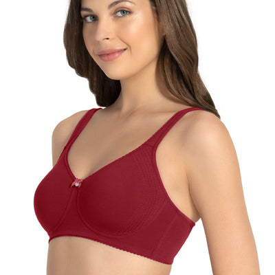 Magic Shaper Non Padded Non Wired Support Bra - Henna