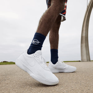 NIKE | G.T. HUSTLE ACADEMY EP { WHITE/WHITE-PHOTON DUST