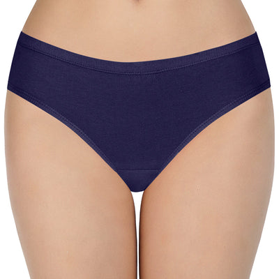 100% Cotton Bikini Panty Pack (Pack of 3) - D003 - Solid