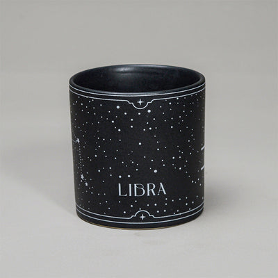 Black - Ceramic Sunsign Theme Coffee Mug Libra (350ml)
