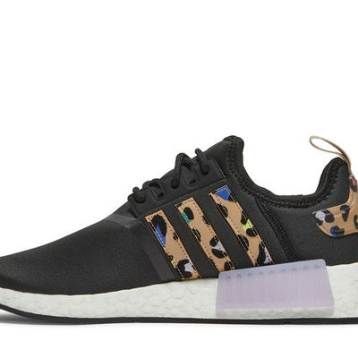 adidas NMD R1 Black Purple Leopard (Women's)