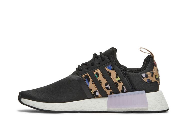 adidas NMD R1 Black Purple Leopard (Women's)