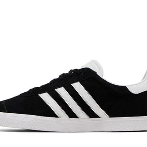 adidas Gazelle Core Black Cloud White Gold Metallic (GS)