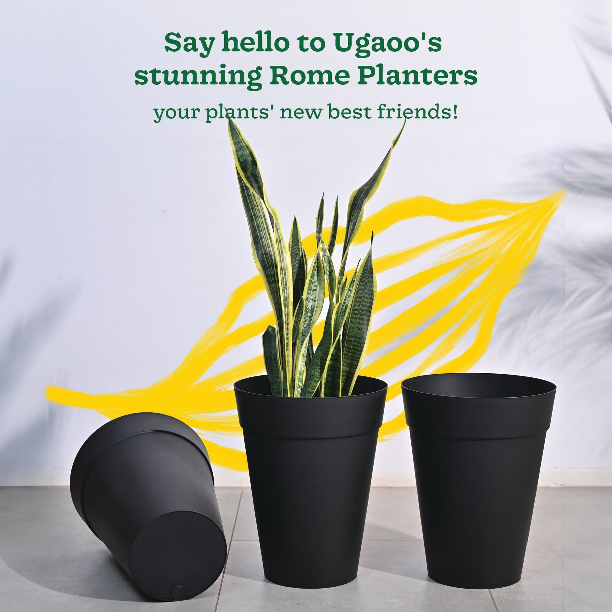 Roma Plastic Planter