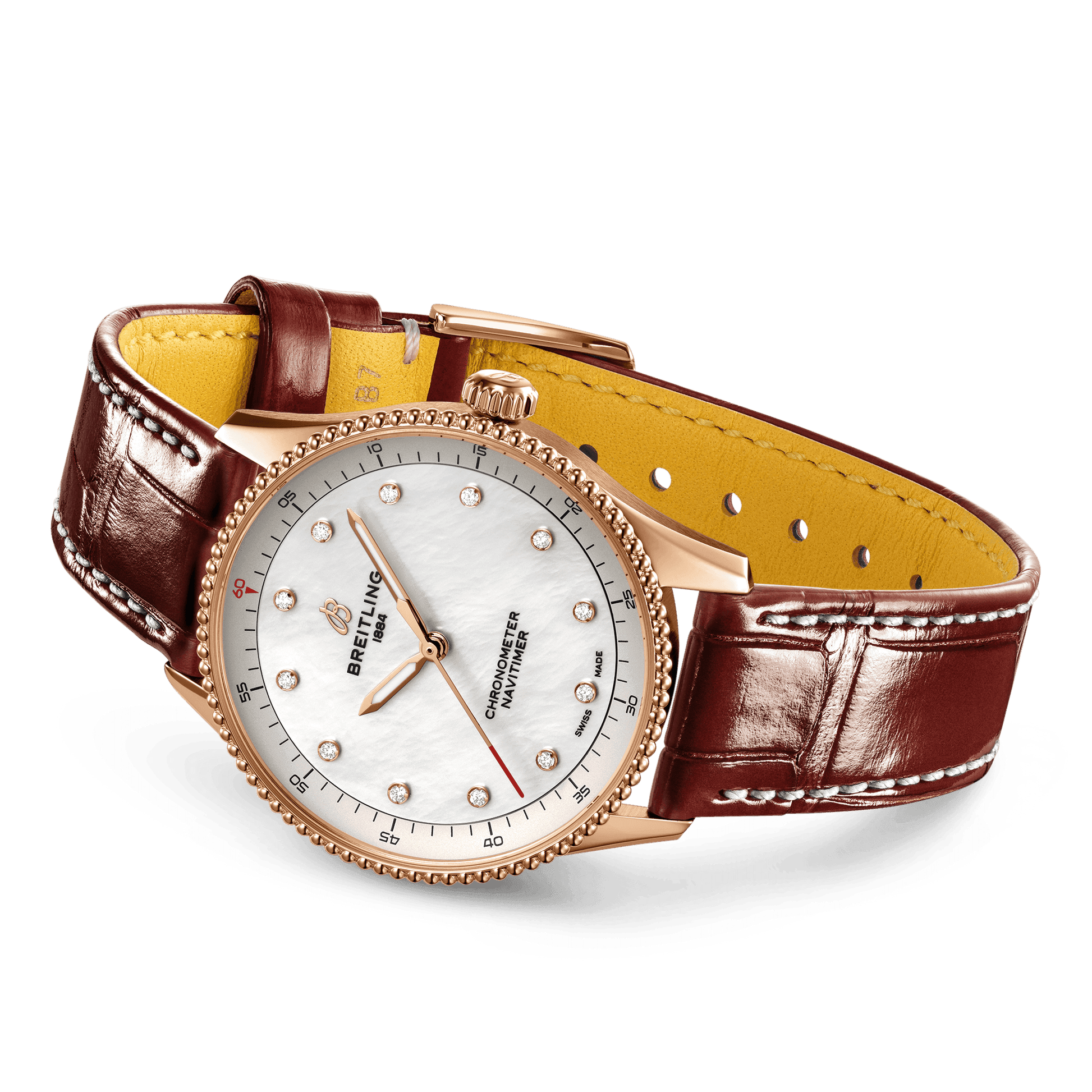 Breitling Navitimer Mother of Pearl Dial Unisex 32mm